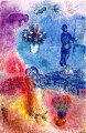 Artist over Vitebsk contemporary Marc Chagall